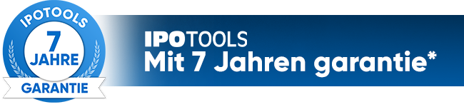 IPOTOOLS Garantie Banner